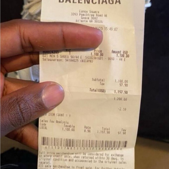 Balanciaga track runners - Picture 3 of 3